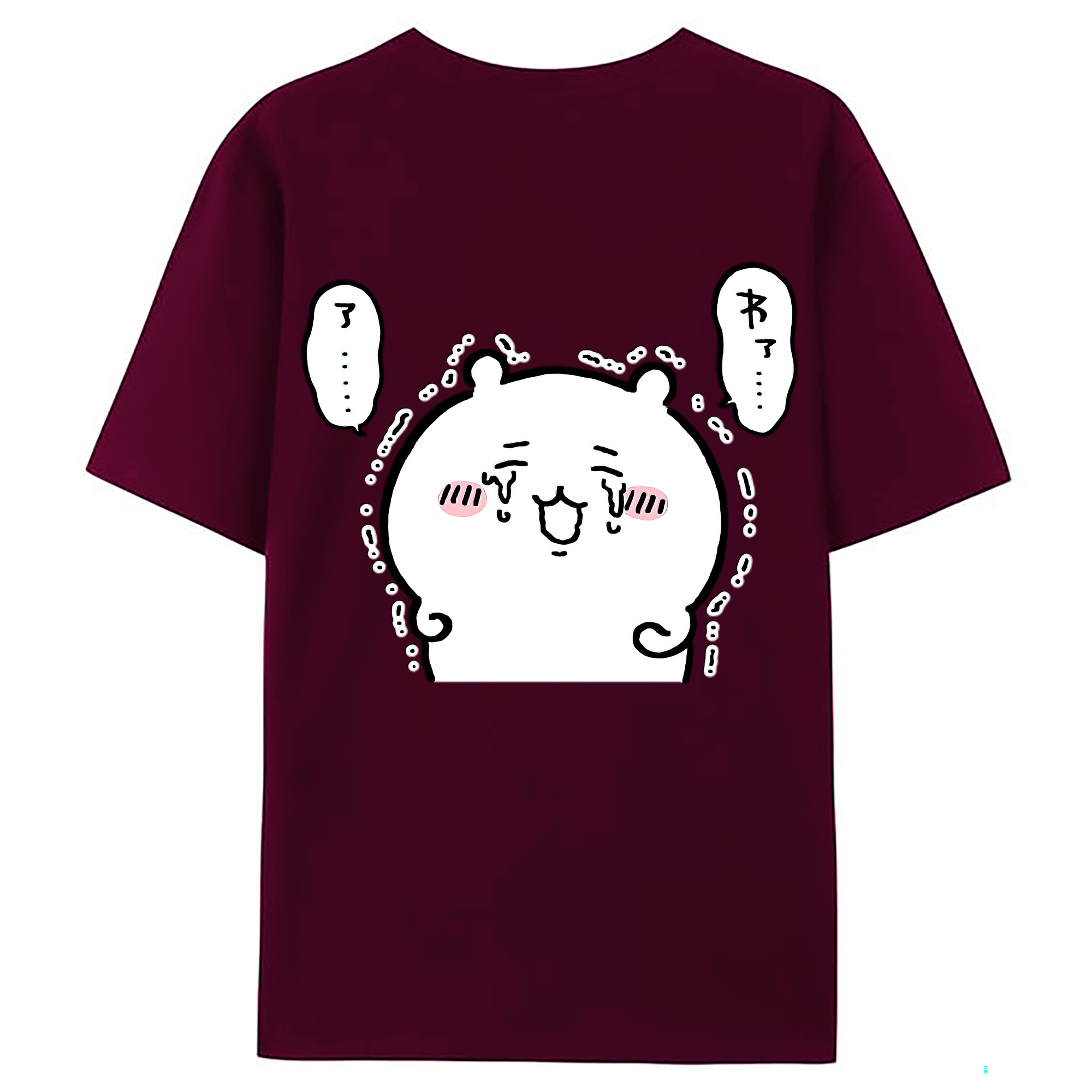 （画像用） ちいかわ ちいかわ Chii-kawa chiikawa レディース半袖Tシャツ(バックプリント)